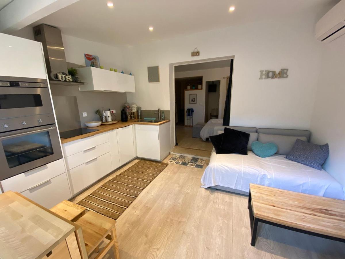 Agreable Studio Proche Sttropez Piscine Et Tennis กาสแซ็ง ภายนอก รูปภาพ